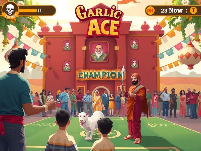 Garlic Champion Ace gameplay screenshot